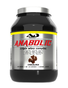 Anabolic Triple Whey Complex, Chocolate - 1000g | Addict...