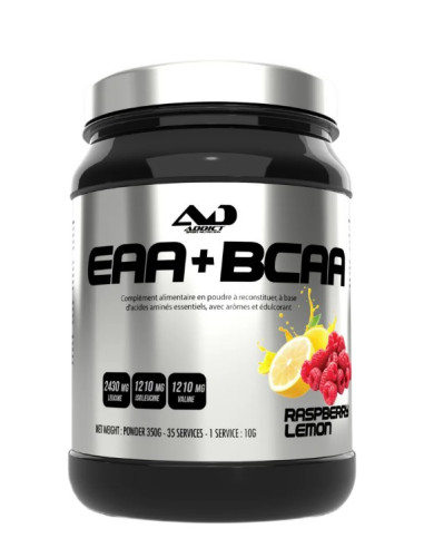 EAA+BCAA, Raspberry Lemon - 350g | Addict Sport...