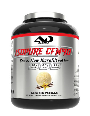 Isopure CFM90, Creamy Vanilla - 2000g | Addict...