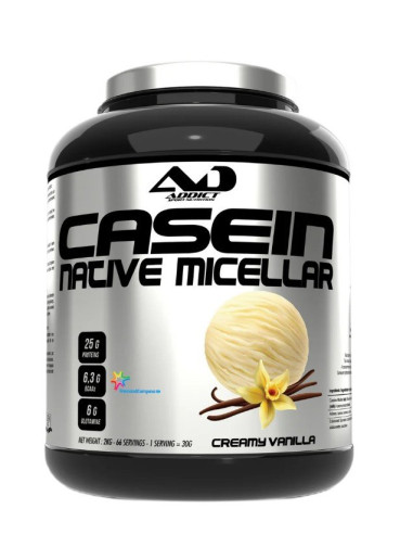 Native Micellar Casein, Creamy Vanilla - 2000g...
