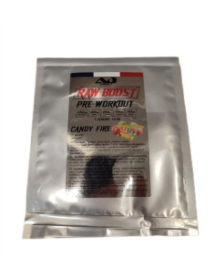 Raw Boost Pre-Workout, Candy Fire - 10g (2 servings) |...