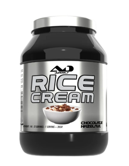 Rice Cream, Chocolate Hazelnut - 1000g | Addict Sport Nutrition
