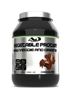 Vegetable Protein Raw Veggie and Greens, Chocolate - 750g...