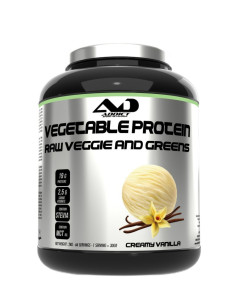 Vegetable Protein Raw Veggie and Greens, Creamy Vanilla -...