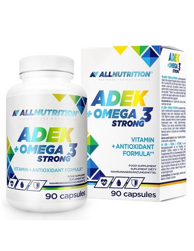 ADEK + Omega 3 Strong - 90 caps | Allnutrition