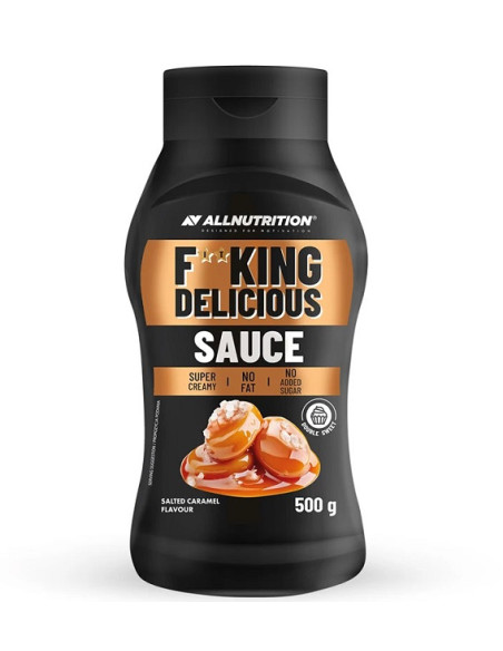 Fitking Delicious Sauce, Salted Caramel - 500g | Allnutrition