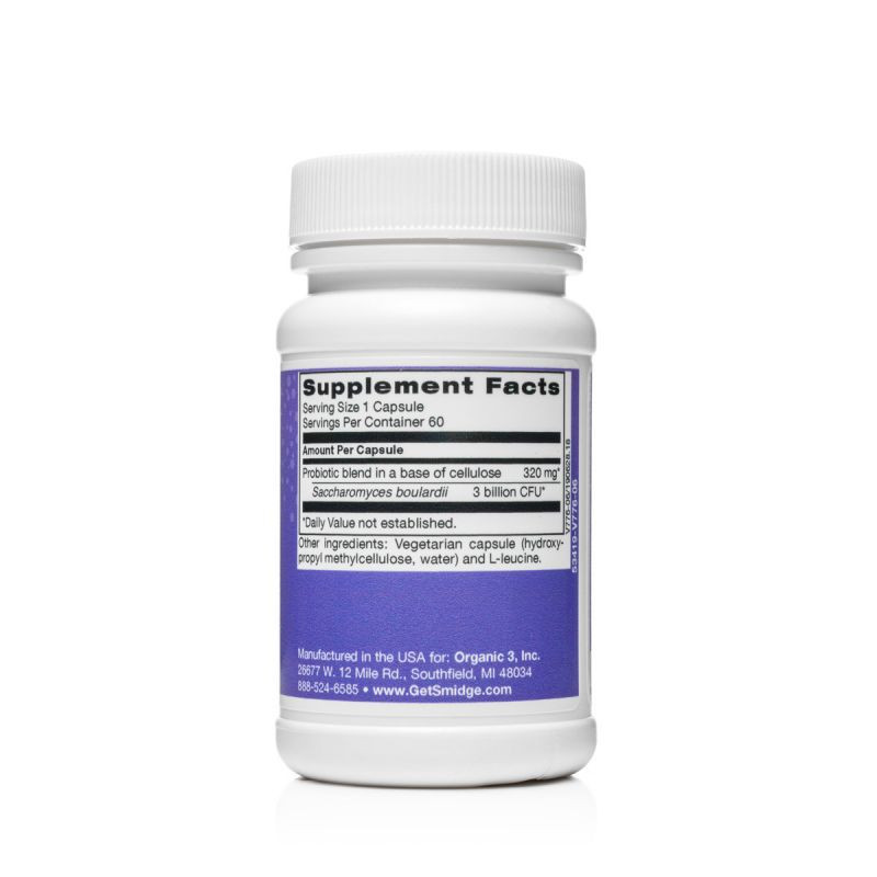 Smidge® Yeastbiotic 60 Capsules