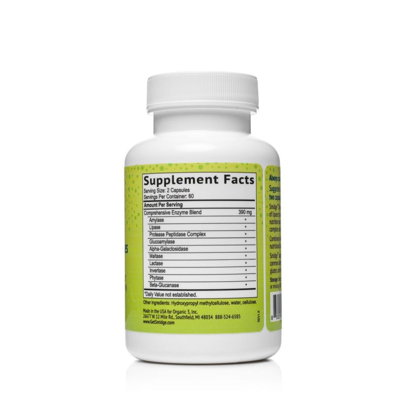 Smidge® Digestive Enzymes (formerly GutZyme®)...