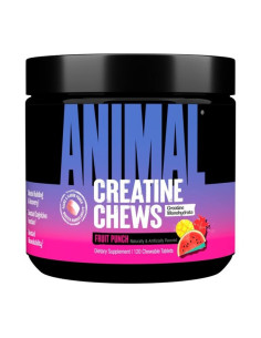 Creatine Chews, Fruit Punch - 120 chewable tablets | Animal