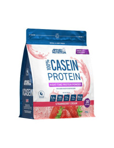 100% Casein Protein, Strawberry Cream - 900g | Applied...
