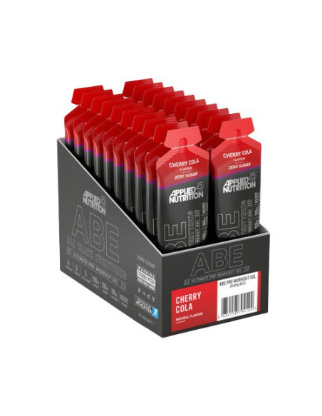 ABE - All Black Everything Gel, Cherry Cola - 20 x 60g | Applied Nutrition