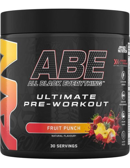 ABE - All Black Everything, Fruit Punch (EAN 5056555204795) - 375g | Applied Nutrition