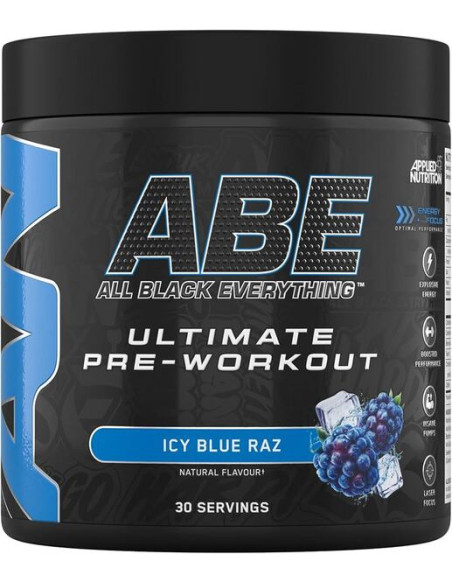 ABE - All Black Everything, Icy Blue Raz (EAN 5056555204818) - 375g | Applied Nutrition