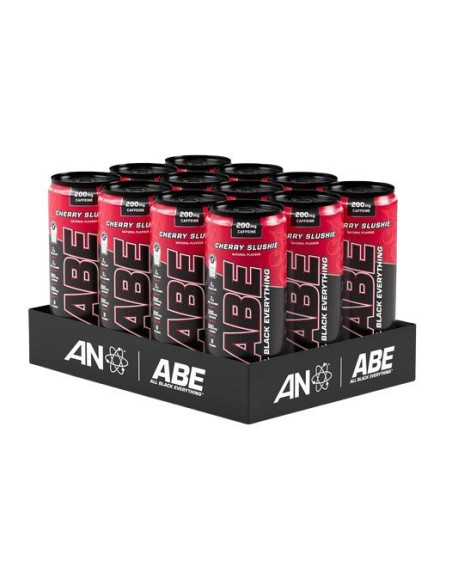 ABE Energy + Performance Cans, Cherry Slushie - 12 x 330 ml. | Applied Nutrition