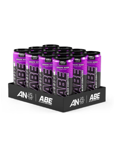 ABE Energy + Performance Cans, Grape Soda - 12...