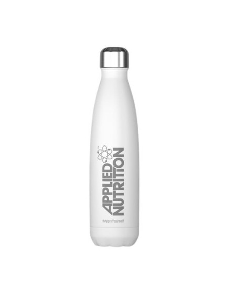 AN Stainless Steel Flask, White - 500 ml. | Applied Nutrition