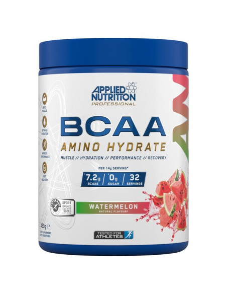 BCAA Amino-Hydrate, Watermelon - 450g | Applied Nutrition