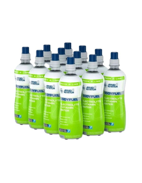 Bodyfuel Electrolyte & Vitamin Water, Lemon & Lime - 12 x 500 ml. | Applied Nutrition
