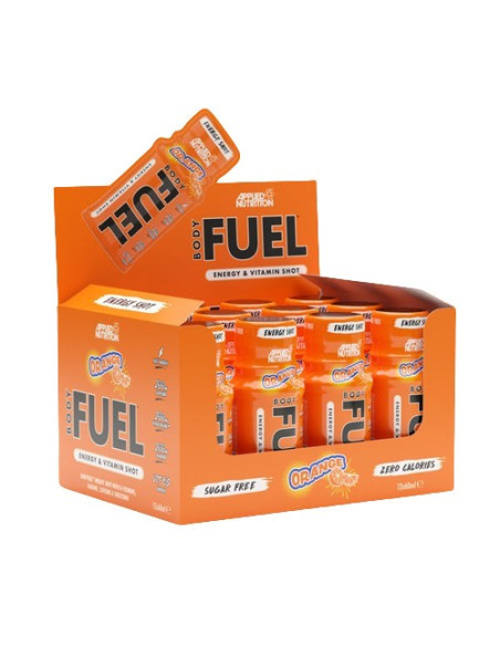 Bodyfuel Energy Shots, Orange - 12 x 60 ml. | Applied Nutrition