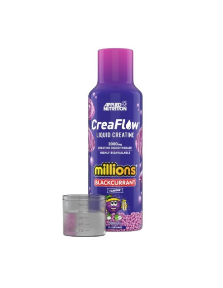 CreaFlow Liquid Creatine, Millions Blackcurrant - 500 ml. | Applied Nutrition
