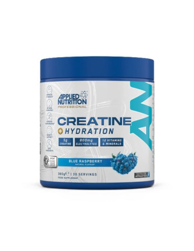 Creatine + Hydration, Blue Raspberry - 360g |...
