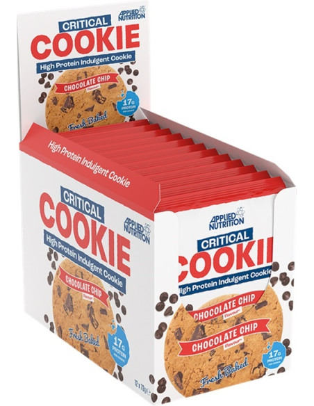 Critical Cookie, Chocolate Chip - 12 x 73g | Applied Nutrition