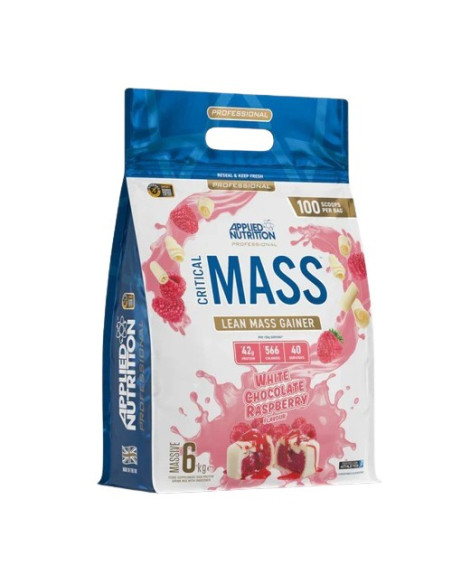 Critical Mass - Professional, White Chocolate & Raspberry (EAN 5056555204542) - 6000g | Applied Nutrition
