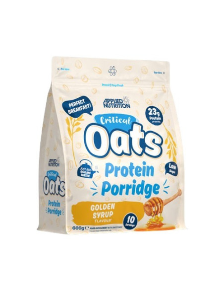 Critical Oats Protein Porridge, Golden Syrup - 600g | Applied Nutrition