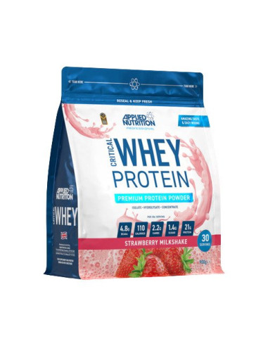 Critical Whey, Strawberry Milkshake - 900g |...