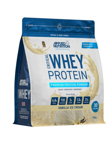 Critical Whey, Vanilla Ice Cream - 900g |...