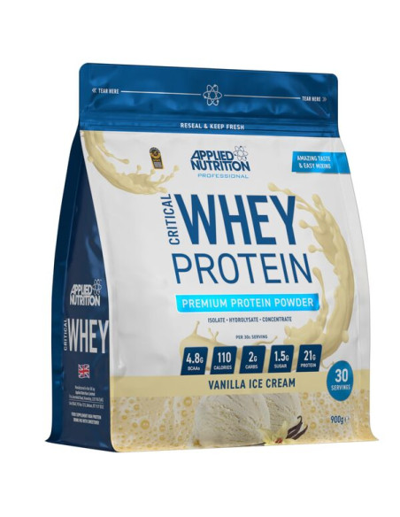 Critical Whey, Vanilla Ice Cream - 900g | Applied Nutrition