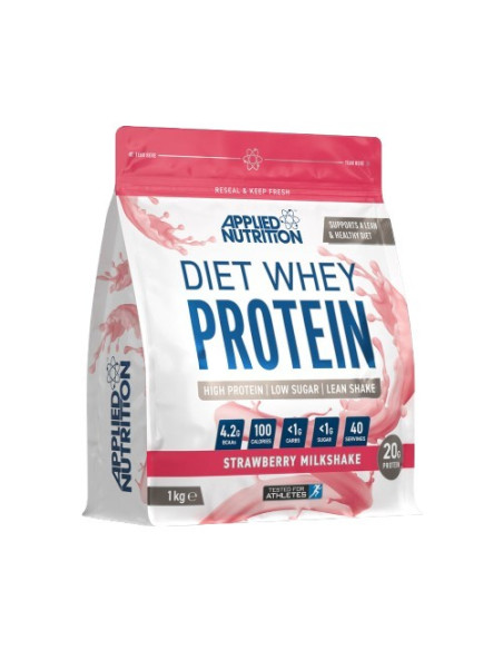 Diet Whey, Strawberry Milkshake (EAN 5056555205433) - 1000g | Applied Nutrition