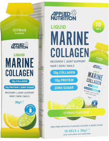 Liquid Marine Collagen, Citrus - 10 x 30g |...