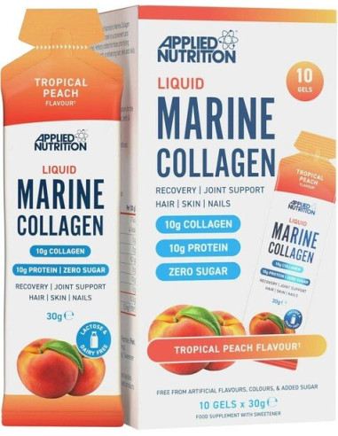 Liquid Marine Collagen, Tropical Peach - 10 x...
