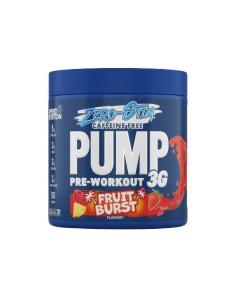 Pump 3G Pre-Workout (Zero Stimulant), Fruit Burst - 375g...