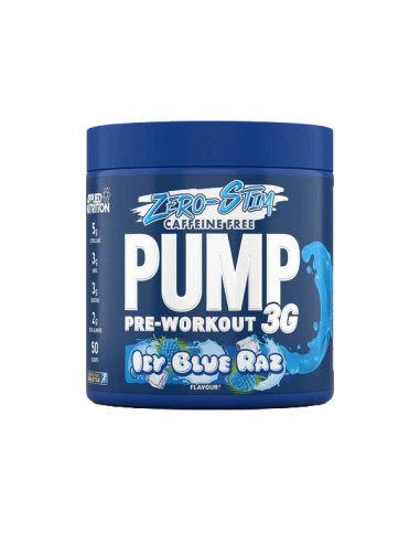 Pump 3G Pre-Workout (Zero Stimulant), Icy Blue...