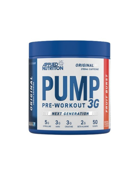 Pump 3G Pre-Workout, Fruit Burst (EAN 5056555204962) - 375g | Applied Nutrition