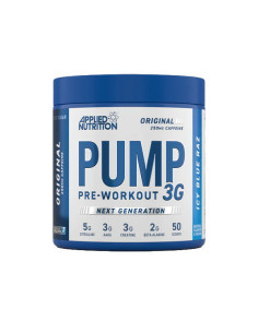 Pump 3G Pre-Workout, Icy Blue Raz - 375g | Applied Nutrition