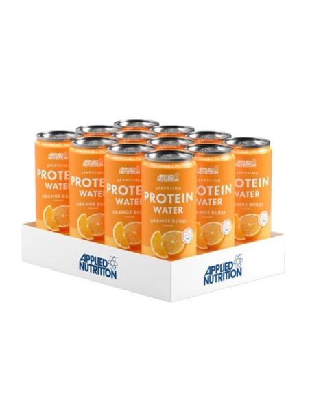 Sparkling Protein Water, Orange Burst - 12 x 330 ml. | Applied Nutrition