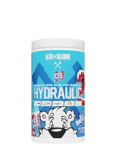 Hydraulic V2 Non-Stim Pre-Workout, ICEE Blue...