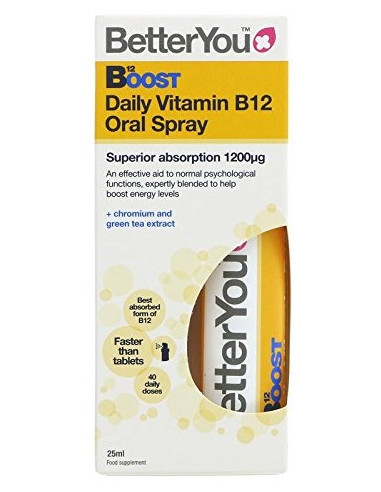 Boost B12 Oral Spray - 25 ml. | BetterYou