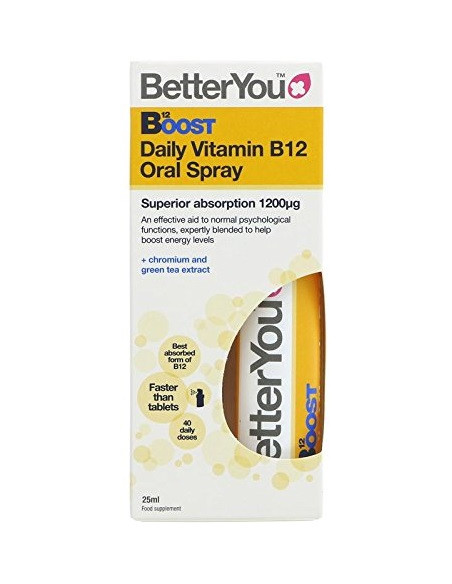 Boost B12 Oral Spray - 25 ml. | BetterYou