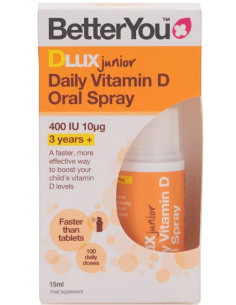 DLux Junior Daily Vitamin D Oral Spray - 15 ml. | BetterYou