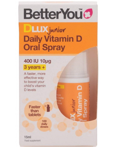 DLux Junior Daily Vitamin D Oral Spray - 15 ml....