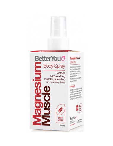 Magnesium Muscle Body Spray - 100 ml. | BetterYou