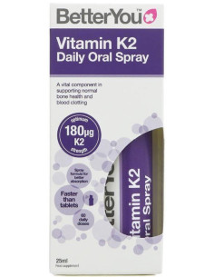 Vitamin K2 Oral Daily Oral Spray - 25 ml. | BetterYou