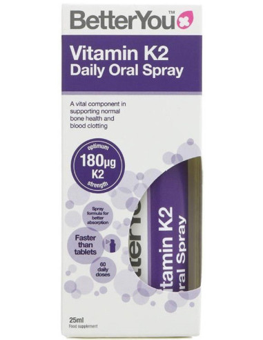 Vitamin K2 Oral Daily Oral Spray - 25 ml. |...