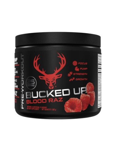 Bucked Up Pre-Workout, Blood Raz - 282g |...