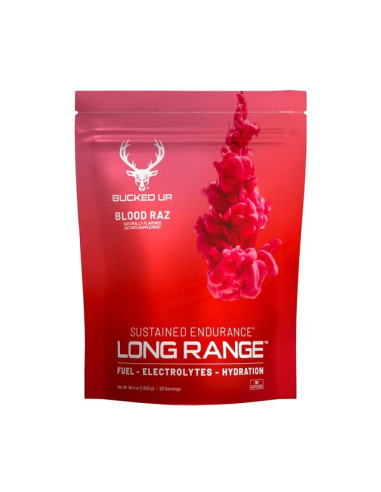 Long Range, Blood Raz - 1600g | Bucked Up