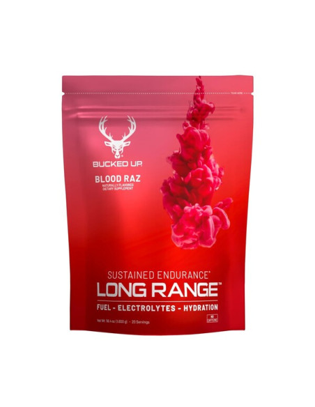 Long Range, Blood Raz - 1600g | Bucked Up